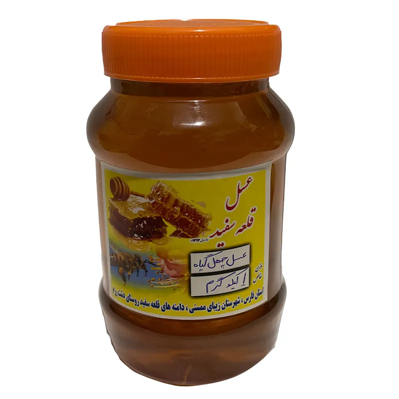 عسل چهل گیاه طبیعی ازمزرعه